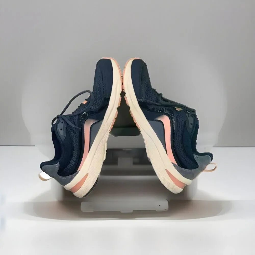 Ryka Womens Belong Athletic Shoes Memory Foam‎ Soles Size 9.5 M Navy Blue & Pink